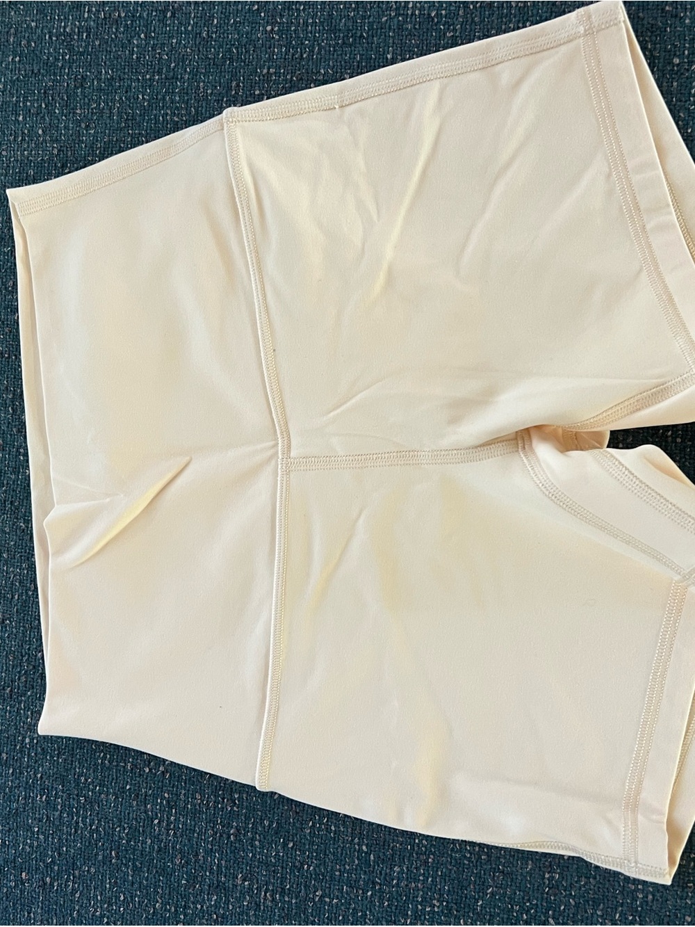 lululemon athletica Light yellow High-Rise Bike Shorts
